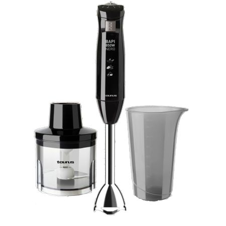 Mixer Taurus Bapi 850 Nero, 850 W, 700 ml, 20 de viteze, Cutit cu 4 lame, Motor DC, Negru [4]