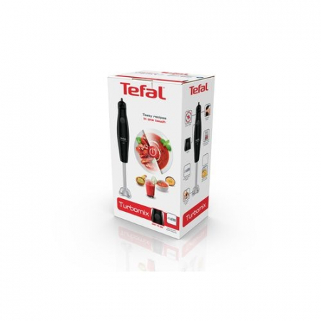 Mixer vertical Turbomix Tefal HB121838, 350W, Lame rezistente Zelkrom, functii inteligente de protectie, negru [2]