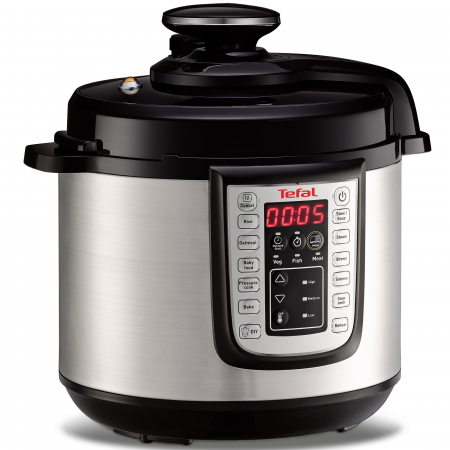 Oala sub presiune electrica Tefal CY505E30 One Pot, 1200 W, 5.8 L, 25 de programe, pastrare la cald, Negru [1]