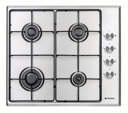 Pachet Cuptor electric Pyramis 60IN 6001 + Plita gaz Pyramis PG60V 4G40 4002 Inox [2]