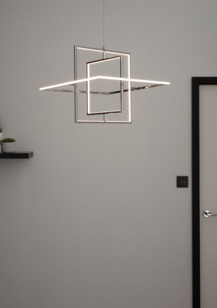 Pendul, argintiu, 3000 K, IP20 • GoodHome Kohmani [3]