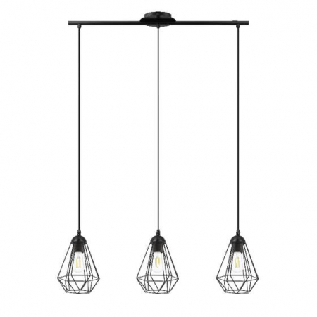 Pendul GLS, negru 3 x 60 W • GoodHome Smertrio [1]