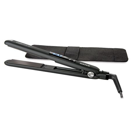 Ingrijire personala - Placa de indreptat parul Slimlook Keratine Pro Taurus, 30 W, 220 C, LCD, placi ceramice