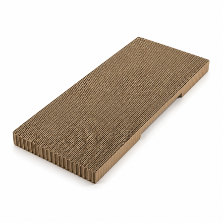 Custi - Placa de zgariat pentru casuta pisici BUNTZ KJW5086, 59x28.5x35cm, piesa de schimb din carton rezistent