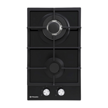 Plite gaz - Plita gaz domino Pyramis 493 Wok Black Glass