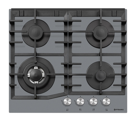Plite - Plita gaz Pyramis 6714 Grey Pearl