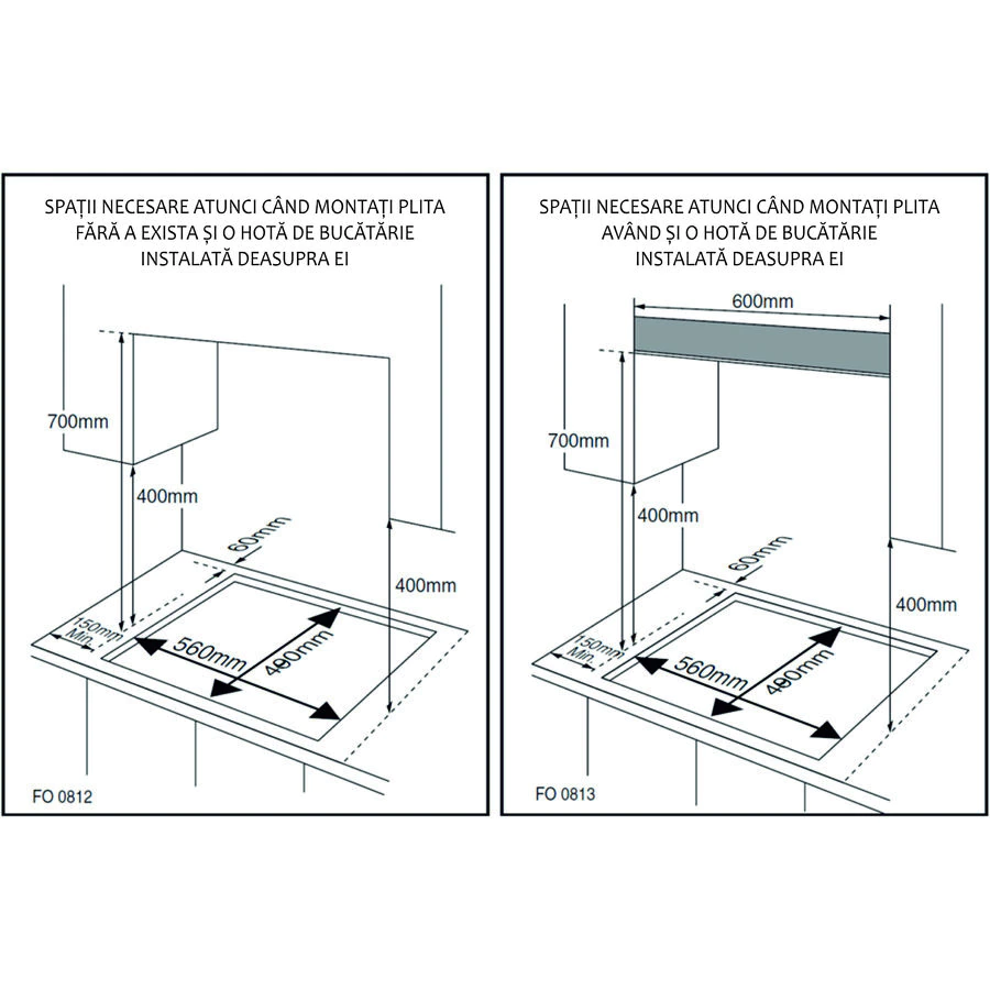 Plita incorporabila Samus PSG-75SX, 5 arzatoare, Inox [2]