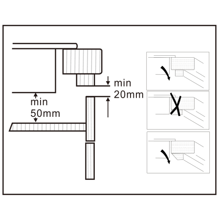 Plita incorporabila vitroceramica Samus PSVE-43BMG3, 3 arzatoare, Neagra [4]