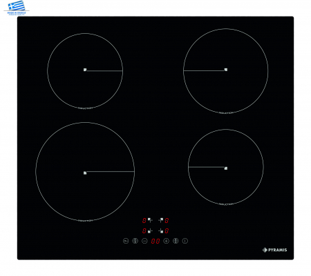 Plite - Plita inductie Pyramis PHI62430FMB Touch Control Black