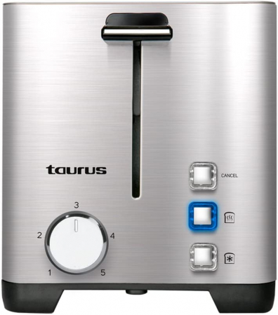 Toaster Taurus My toast II Legend. 850W, 2 felii, Full inox [9]