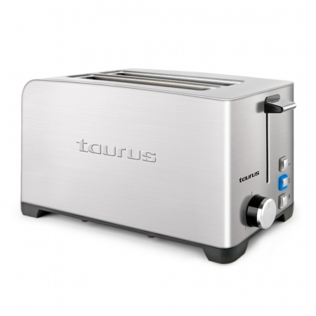 Toaster Taurus My toast Legend, 1050 W, 1 felie mare, Termostat reglabil in 7 trepte, Inox [5]