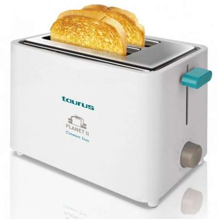 Toaster Taurus PTTOF301, 750W, 2 felii, 6 trepte de prajire, Alb [3]