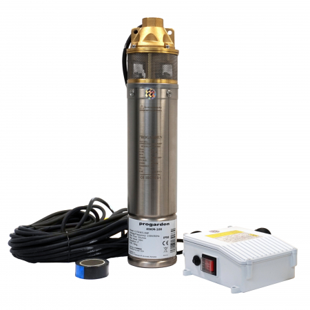 Casa & Gradina - ProGARDEN 4SKM100 Pompa submersibila 1", 750W, apa curata, 50L/min, 55m, flansa cupru