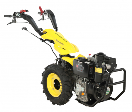 Motocultoare - ProGARDEN Campo U12E motocultor multifunctional 12CP, diesel, pornire electrica, 3+2 viteze, reductor
