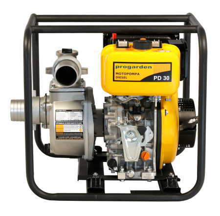 Motopompe - ProGARDEN PD30 motopompa 3"/75mm, diesel, apa curata, pornire la sfoara