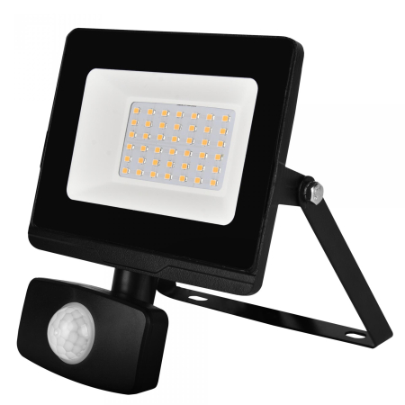 Proiectoare LED - Proiector LED cu senzor de miscare Samus SLPR2810LM-30W-6500K-PIR, Clasa E