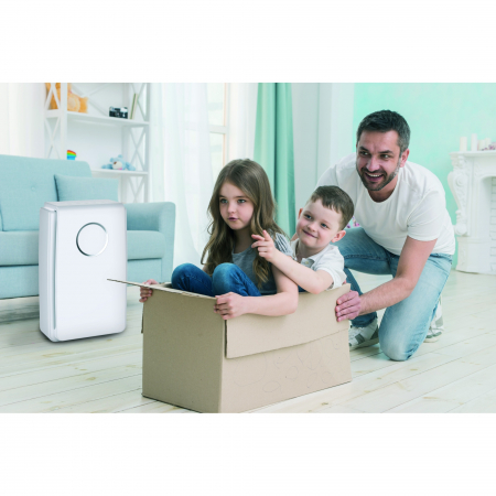 Purificator de aer Platinet 45068, 45W, 218m³/ora, cu ionizare, 4 nivele de filtrare, 20-59db, filtru HEPA 13 [7]