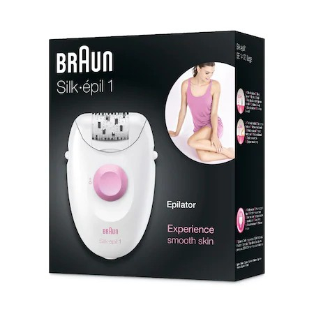 Epilatoare - Epilator SE1-170 Braun, 20 pensete, 1 viteza, Soft-lift
