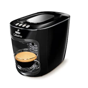 Espressor Tchibo Cafissimo mini Midnight Black 326682, 1500 W, Presiune pe 3 nivele, 650 ml, Espresso, Caffe Crema, Capsule, Negru [5]