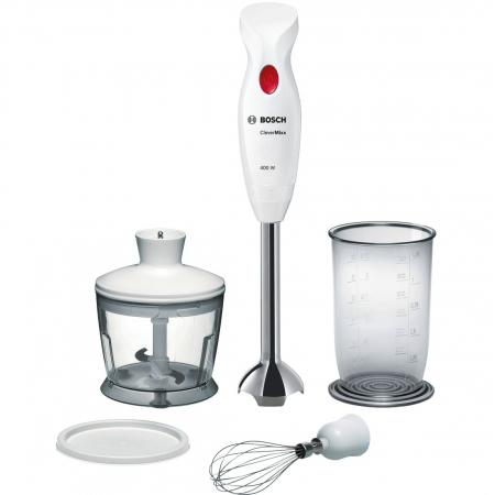 Resigilate - Mixer vertical Bosch MSM24500, 400W, minitocator, picior pasator inox, tel - RESIGILAT