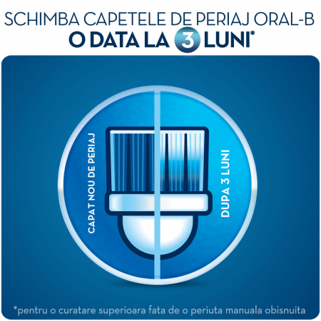 Rezerva periuta de dinti electrica pentru copii Oral-B Frozen EB10-2, 2 buc [5]