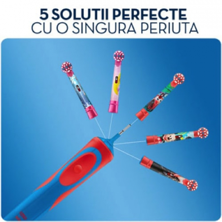 Rezerva periuta de dinti electrica pentru copii Oral-B Frozen EB10-2, 2 buc [6]