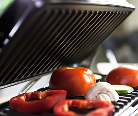 Sandwich maker Taurus Grill & Co Legend, 1500W, Termostat, Placi antiaderente, Deschidere 180º, Pereti reci, Depozitare verticala, Inox [6]