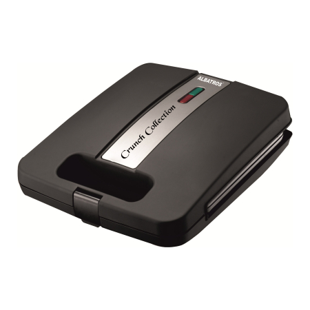 Sandwich Maker - Sandwichgrill Albatros S4G-1200B, 1200 W, Negru
