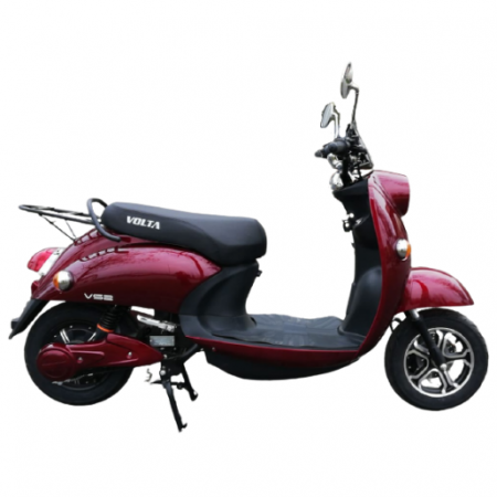 Scuter Electric, 2000 W, fara permis, Volta VS2, viteza maxima 25 km pe ora, baterie Li-Ion, autonomie 50 km, Visiniu [4]