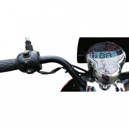 Scuter Electric, 2000 W, fara permis, Volta VS2, viteza maxima 25 km pe ora, baterie Li-Ion, autonomie 50 km, Visiniu [1]