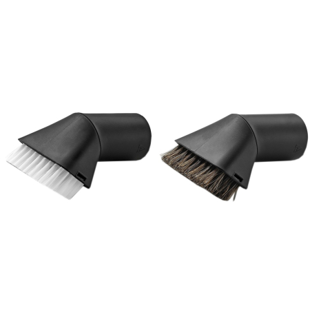 Accesorii electrocasnice mici - Set perii pentru curatare auto Karcher 2.863-221.0, compatibil WD 1-6, Negru