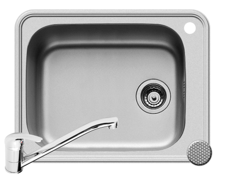 Chiuvete inox - Set SPACE PLUS 1B LN + ASALIA