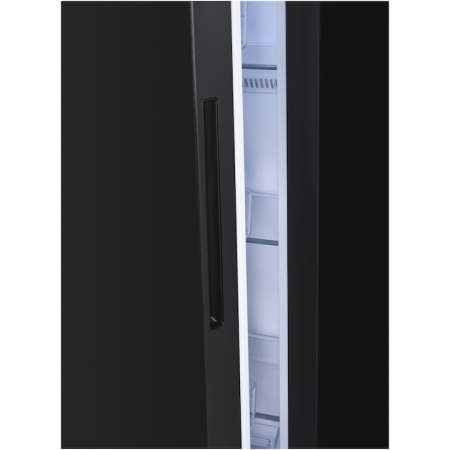 Side by Side Heinner HSBS-H439NFBKWDE++, 439 l, No Frost, Clasa E, Display, Dozator de apa, Functie smart, Functie congelare si racire rapida, H 177, Negru [4]