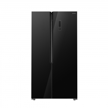 Combine Frigorifice - Side by Side Pyramis FSO189 Black Glass
