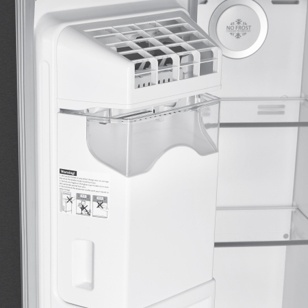 Side by Side Samus SSX-670NFIDE, 513 l, Full No Frost, Dozator de apa, Clasa E, Inox [4]