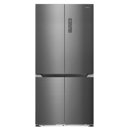 Aparate frigorifice - Side by Side Slot-in cu 4 usi Samus S4DX-650NFE, 503 l, Full No Frost, Clasa E, Inox