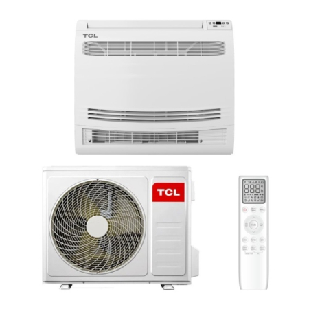 Aer conditionat - Sistem aer conditionat tip consola TCL 12000 BTU A++, Optimizat pentru Incalzire, Hotel Mode, Telecomanda, WiFi, Monofazat TCC-12ZHRH/DVI - TCC-12HH/DVO