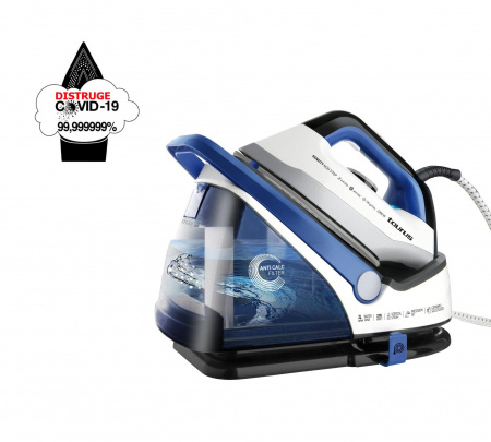 PROMOTII - Statie de calcat Taurus Sensity Non Stop, 2200W, 5 bari, Albastru