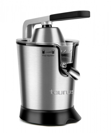 Storcatoare - Storcator Taurus de citrice Easy Press 160, 160W, 2 Conuri, 2 Site, Anti-picurare, Negru / Inox