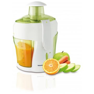Storcatoare - Storcator Taurus fructe si legume Liquafruits. 400W, Vas 0.5 litri, Alb / Verde