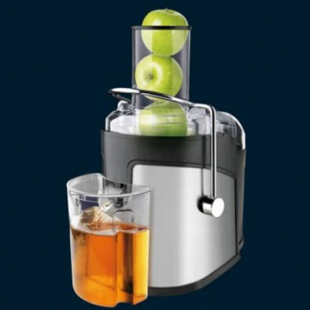 Storcator Taurus fructe si legume Liquafruits Pro II, 800W, 2 Viteze, Tub alimentare XXL, Vas 1L cu separator de spuma, Vas pulpa 1,5L, Sita inox, Inox [1]