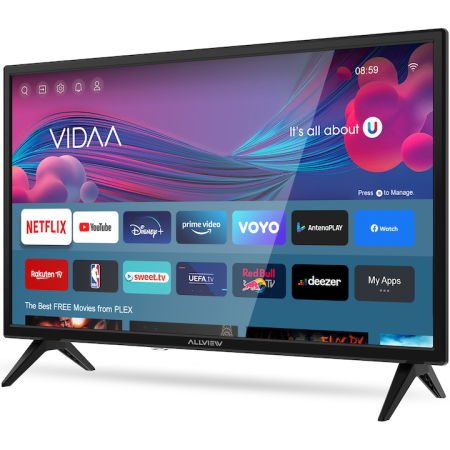 Televizor Allview LED 24iPlay6000-H, 60 cm, Smart , HD, Clasa ETelevizor Allview LED 24iPlay6000-H, 60 cm, Smart , HD, Clasa E [1]