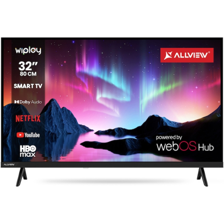 Televizoare - Televizor Allview LED 32WiPlay6301-H, 80cm, Smart, HD, Clasa E