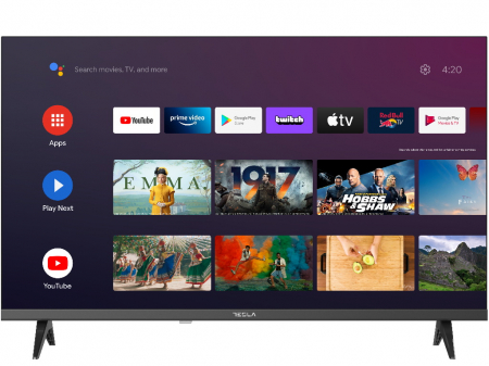 Televizoare - Televizor Smart LED Tesla 32E635BHS, 81 cm, HD, Android TV 11, Clasa E