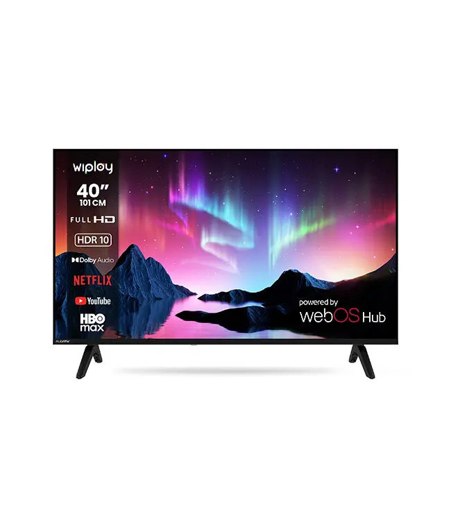 Televizoare - Televizor DLED Allview 40WIPLAY6301-F, 101 cm, Full HD, Clasa E, Negru