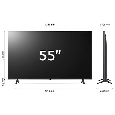 Televizor LG LED 55UR78003LK, 139 cm, Smart, 4K Ultra HD, (Model 2023) [5]