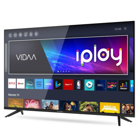 Televizor QLED Smart Allview QL43iPlay6200-U, diagonala 109 cm, Ultra HD / 4K, clasa F, sistem operare VIDAA, HDR, Dolby Audio, negru [2]