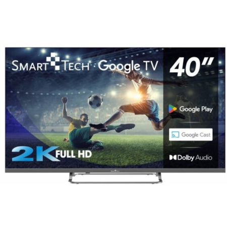 Televizor Smart Tech Google TV 40FG01V, 101 cm, Smart TV, Full HD, Wi-Fi, Bluetooth, Dolby Audio, Negru [3]