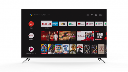 Televizoare - Televizor AndroidTV Vivax Q Series 55Q10C, 55 inch, QLED, UHD, Android11, Wi-Fi + Bluetooth