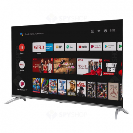Televizor AndroidTV Vivax Q Series 50Q10C, 50 inch, QLED, UHD, Android11, Wi-Fi + Bluetooth [1]